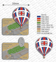 GB AIBF 2018 Pin