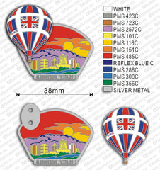 GB AIBF 2013 Pin