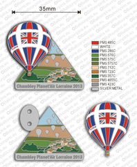 Lorraine Mondial Ballons 2013 Pin