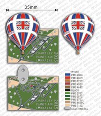 Lorraine Mondial Ballons 2015 Pin