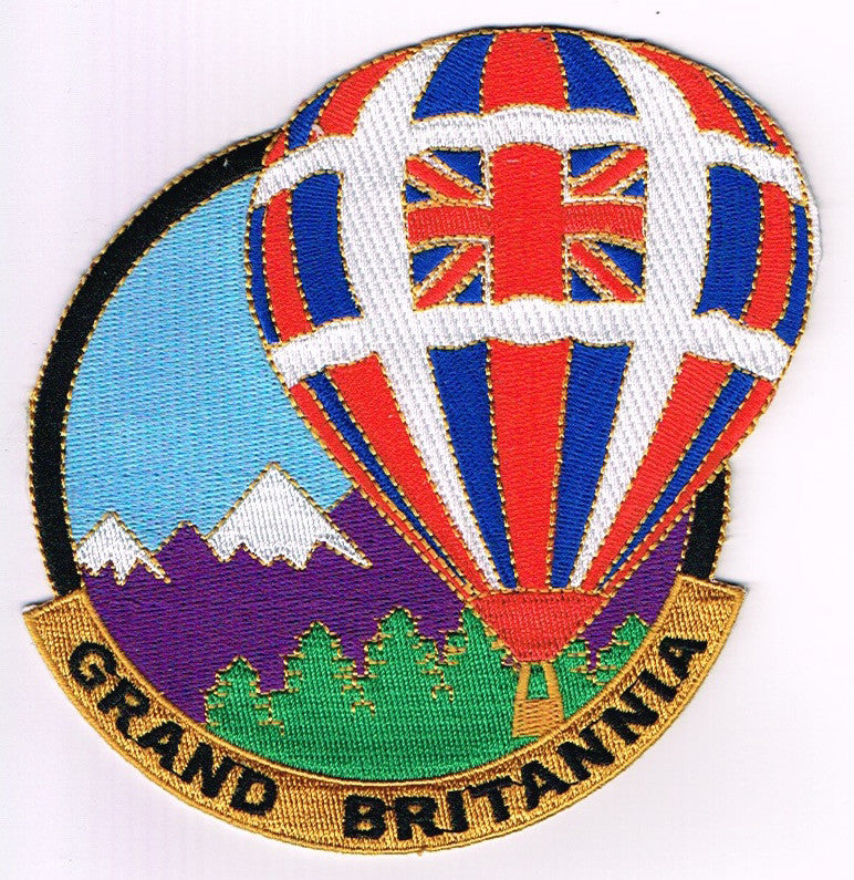 Team GB Iron-on Embroidery Badge